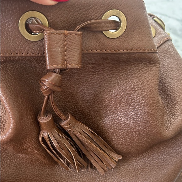 Boden Tan Leather Hobo Bag - Picture 4 of 10